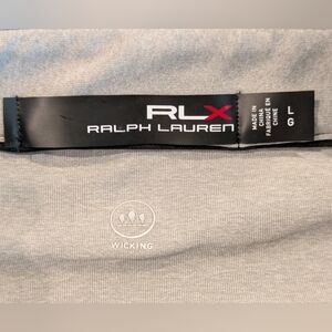 RLX Ralph Lauren Gray Performance Polo Shirt GT Moisture Wicking Golf